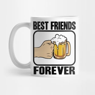 Best Beer Friends Forever Funny Alcohol Buddy Booze Mug